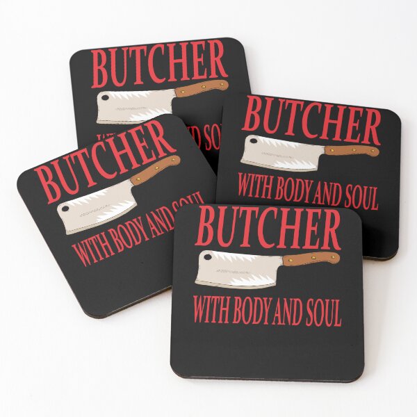 Item preview, Butchers with body and soul, the right meat design designed and sold by ReneMM.
