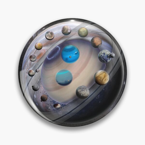 Item preview, Planets To Scale (histogram scale) designed and sold by Pablo Carlos Budassi.