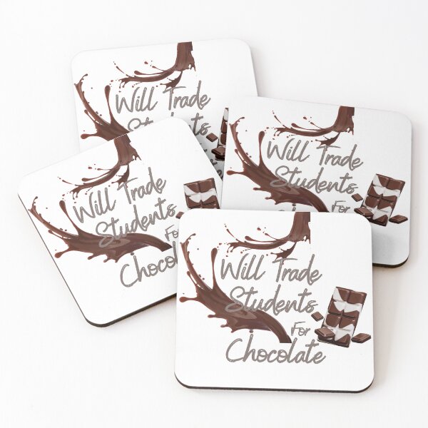Item preview, will trade students for chocolate Essential T-Shirt designed and sold by ikiim-boutique ⭐⭐⭐⭐⭐.