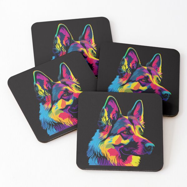 Item preview, German Shepherd Pop Art Design Cute German Shepherd Lover Design designed and sold by adsman68.