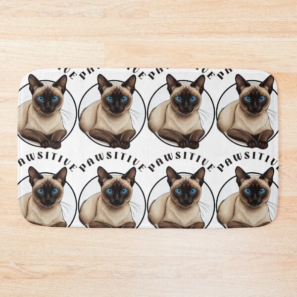 Item preview, Pawsitive paws and positive Siamese designed and sold by Imadelhad.