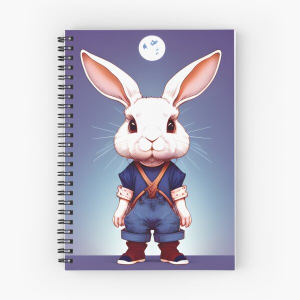Item preview, White rabbit designed and sold by nowIAMAI.