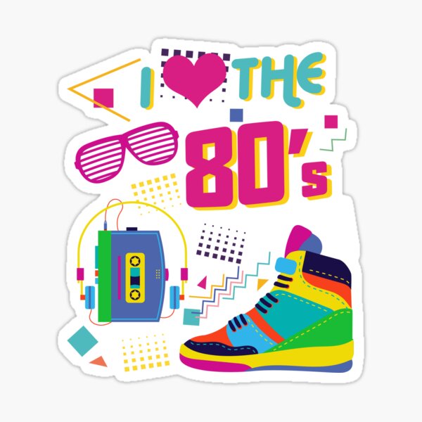 Its The 80s Baby, 80s theme gift, 80s neon tshirt