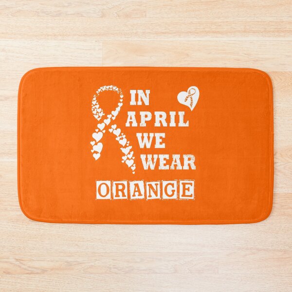 Item preview, In April We Wear ORANGE  designed and sold by Deco-Design.
