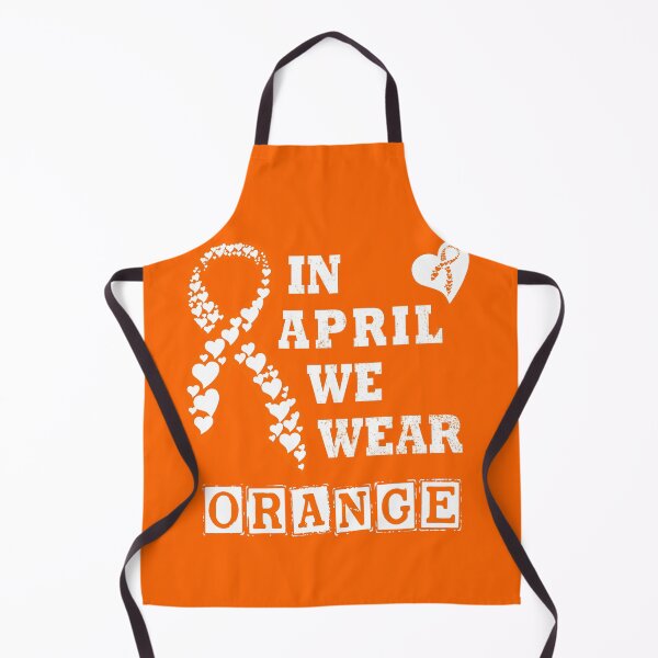 Item preview, In April We Wear ORANGE designed and sold by Deco-Design.