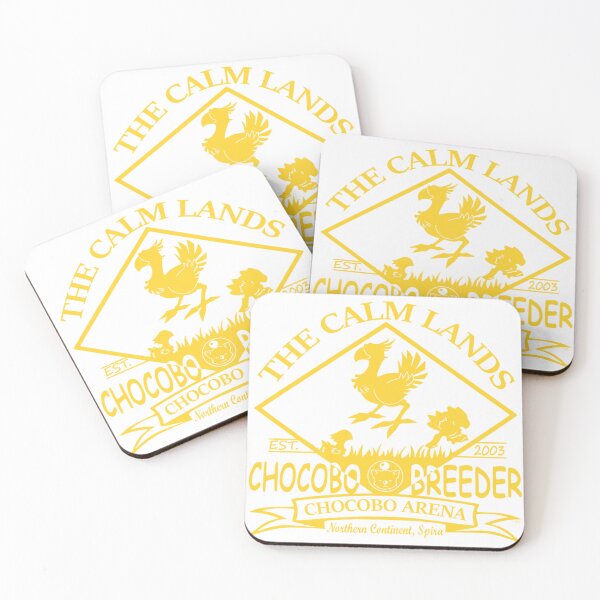 Item preview, The Calm Lands Chocobo Arena (yellow) designed and sold by SuperNerdyfan.