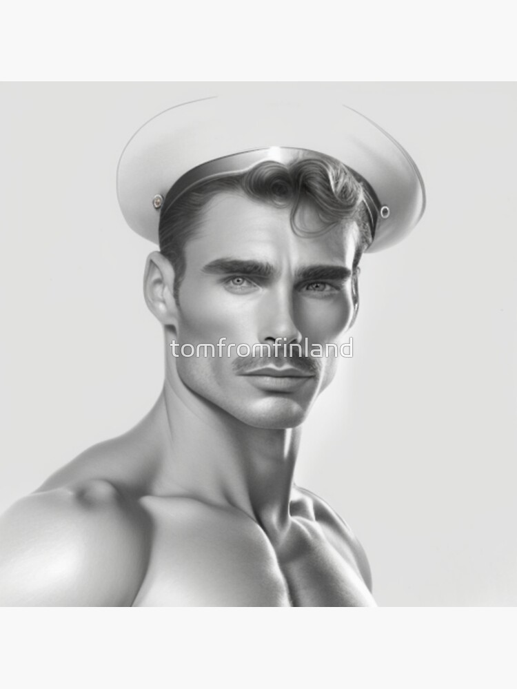 Tom Of Finland Sticker For Sale By Tomfromfinland Redbubble 9686