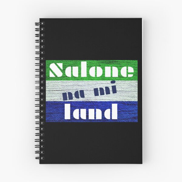 Item preview, Salone na mi Land Sierra Leone Krio Flag designed and sold by Tony Cisse.