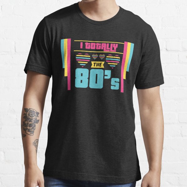 I Love the 80s | 80s theme gift | 80s neon tshirt | rad dad shirt | 80s dad  | retro graphic tee | eighties party | 80s theme party | retro graphic