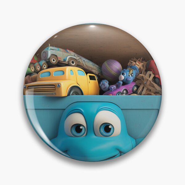 Item preview, Blue toy box designed and sold by PsoXcreator.