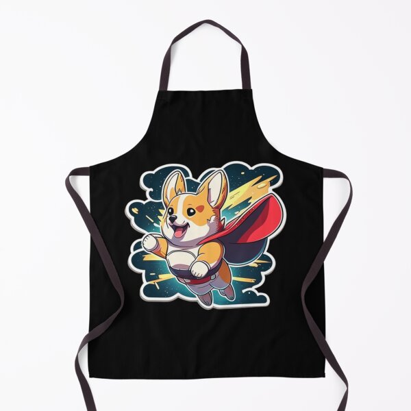 Item preview, Kawaii Corgi Hero - Cute and Courageous Dog Art designed and sold by Akira Miyamoto.