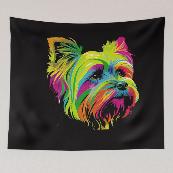 Item preview, Yorkshire Terrier Pop Art Design Cute Yorkshire Terrier Lover Design designed and sold by adsman68.