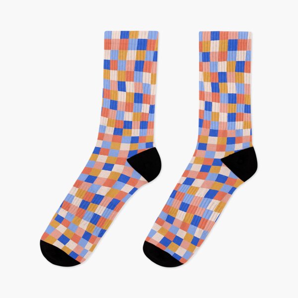 Item preview, Checker Board Grid Multicolor Celebration designed and sold by Erinhoffmann.