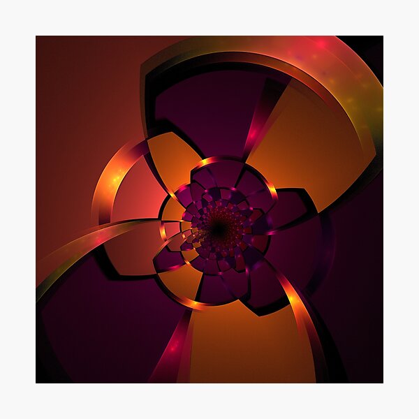 Purple Portal Photographic Print