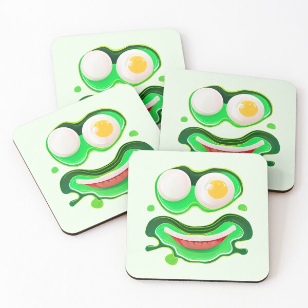 Item preview, Smile face green eggs ham brunch breakfast designed and sold by Picklynosa ⭐⭐⭐⭐⭐.