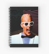Max Headroom Spiral Notebook