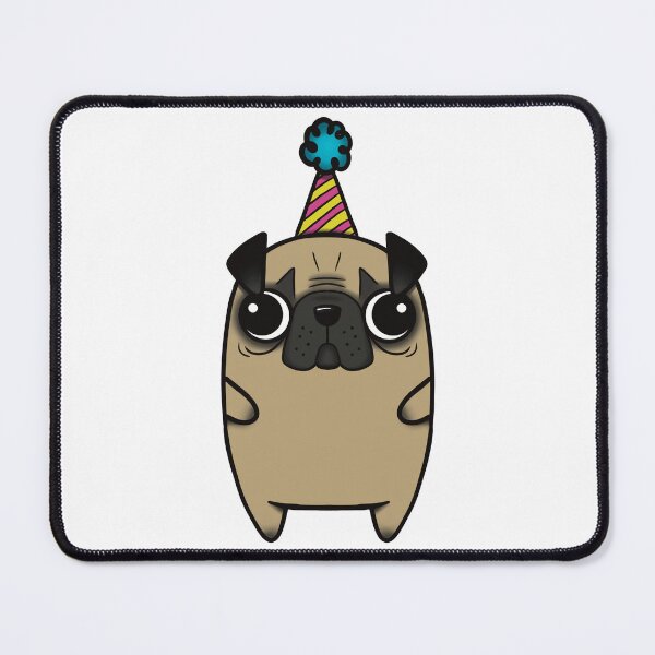 Item preview, Party Pug designed and sold by Wubsys.