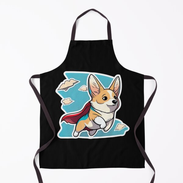 Item preview, Kawaii Corgi Hero - Cute and Courageous Dog Art designed and sold by Akira Miyamoto.