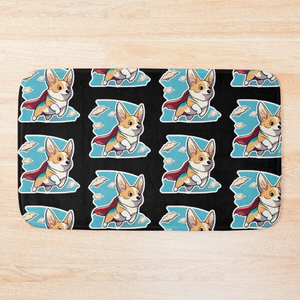 Item preview, Kawaii Corgi Hero - Cute and Courageous Dog Art designed and sold by Akira Miyamoto.
