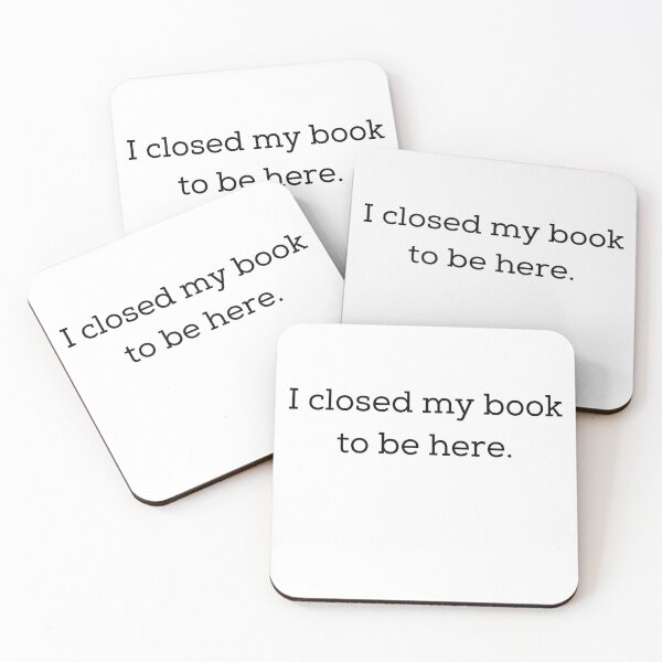 Item preview, I closed my book to be here  designed and sold by lubookshop.