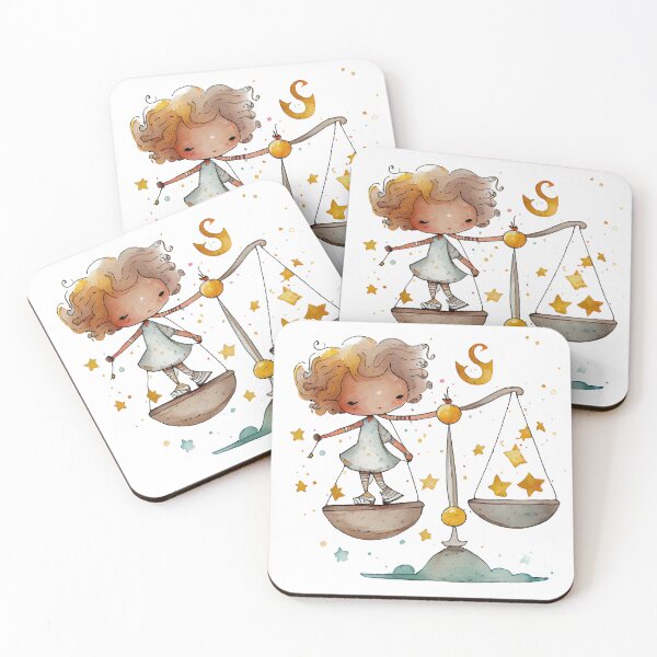 Item preview, Watercolor Zodiac Libra designed and sold by artsyindc.