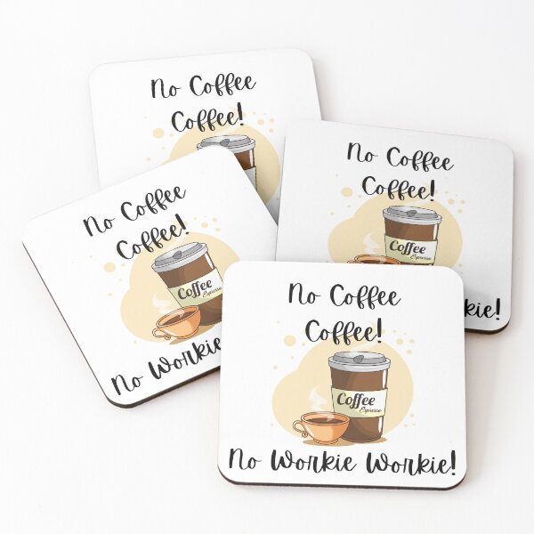 Item preview, No Coffee designed and sold by BeeDazzzled.