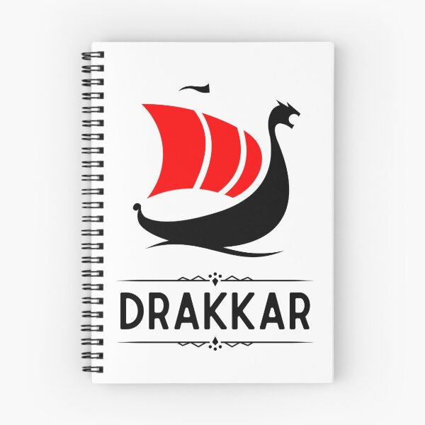 Item preview, Viking Drakkar Longship Designe designed and sold by NordicQuotes.