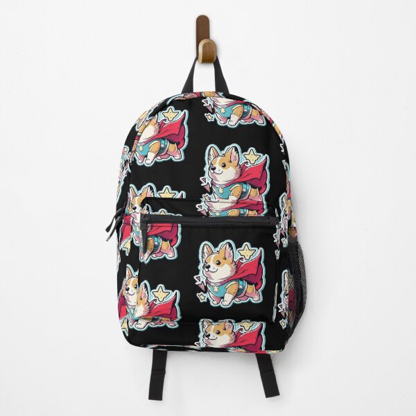 Item preview, Kawaii Corgi Hero - Cute and Courageous Dog Art designed and sold by Akira Miyamoto.