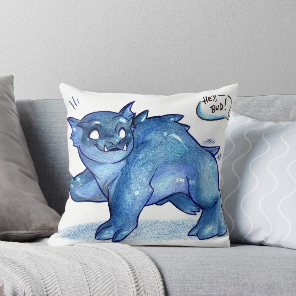 Item preview, Throw Pillow designed and sold by Furiarossa.