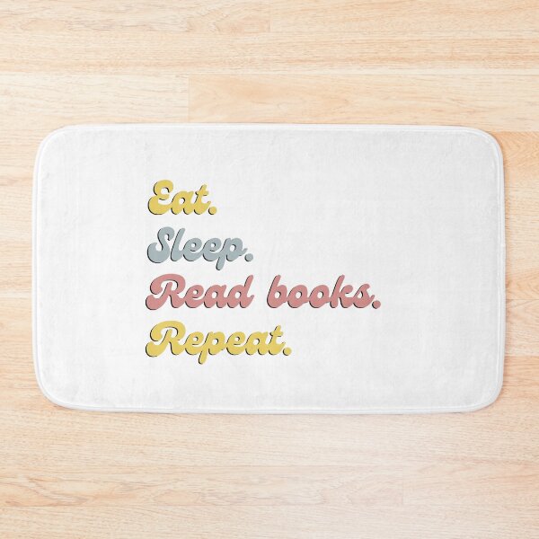 Item preview, Eat, sleep, read books and repeat designed and sold by lubookshop.