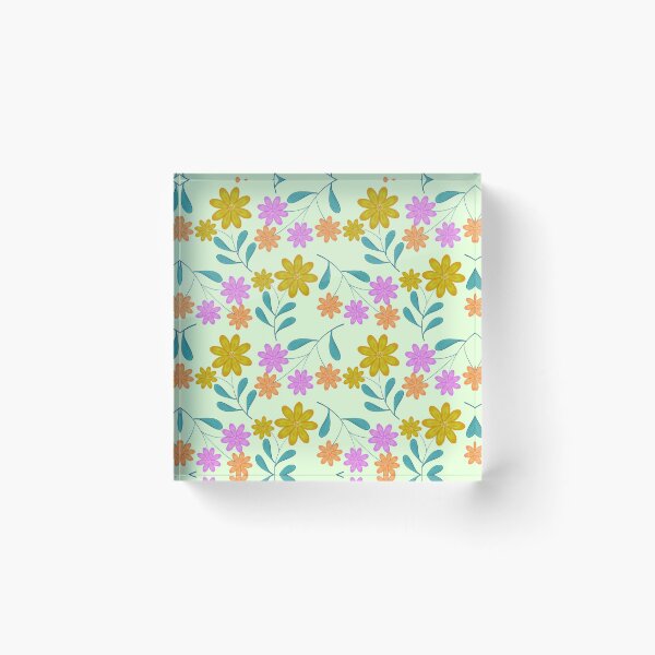 Item preview, Lewisia Flower - LightGreen designed and sold by JaselviiStudio.
