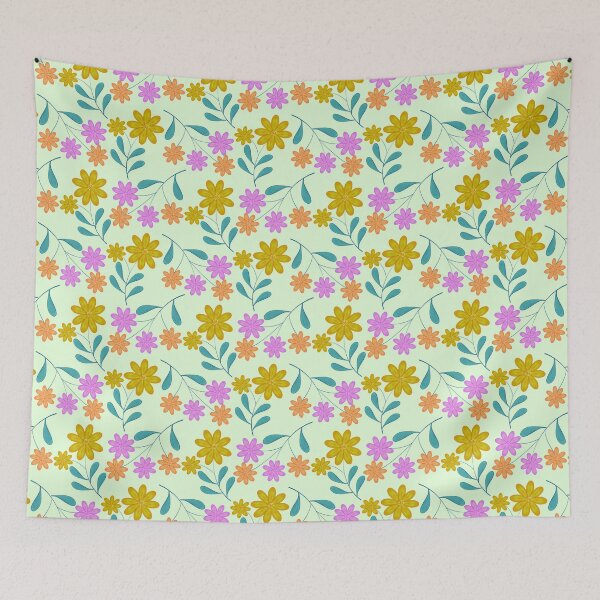 Item preview, Lewisia Flower - LightGreen designed and sold by JaselviiStudio.