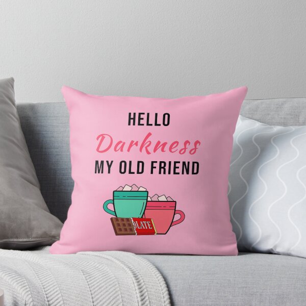 Item preview, Hello Darkness My Old Friend - Food Music Word Pun designed and sold by Graham Baitson.