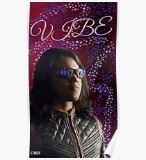 Vibe Red Design Poster