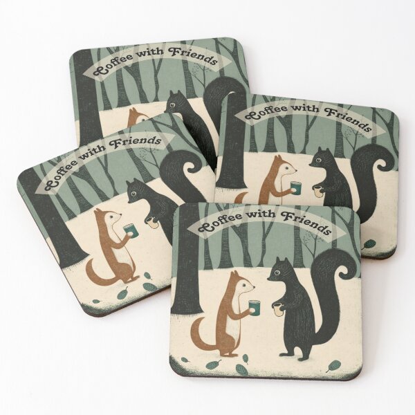 Item preview, Coffee with Friends designed and sold by Artlizzard.