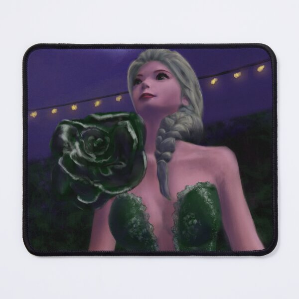 Item preview, fanart portrait of my AION character designed and sold by EmeraldeaArt.