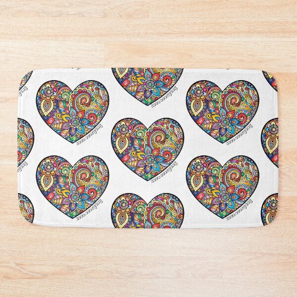 Item preview, Colourful Mandala Heart - Love Everyday designed and sold by CreativNode.