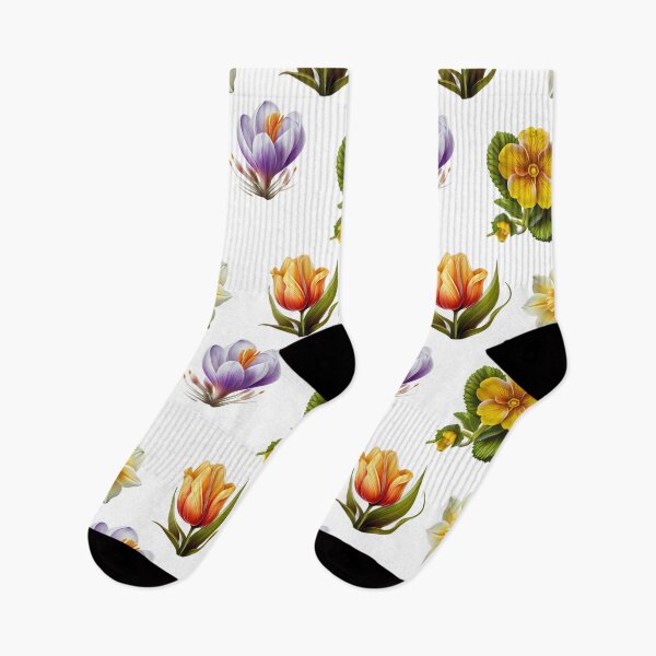 Item preview, Beautiful Colorful Spring Flower Seamless Tile Pattern designed and sold by Gadgetaliciouss.
