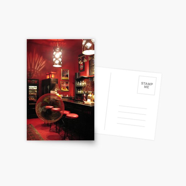Hotel California with Bubble Postcard