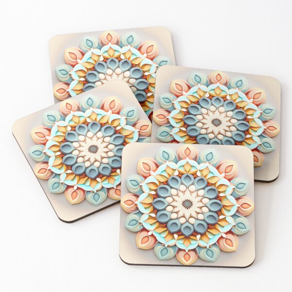 Item preview, Mandala Kaleidoscope Pattern designed and sold by MichellesMedArt.