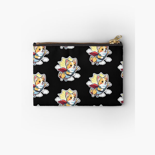 Item preview, Kawaii Corgi Hero - Cute and Courageous Dog Art designed and sold by Akira Miyamoto.