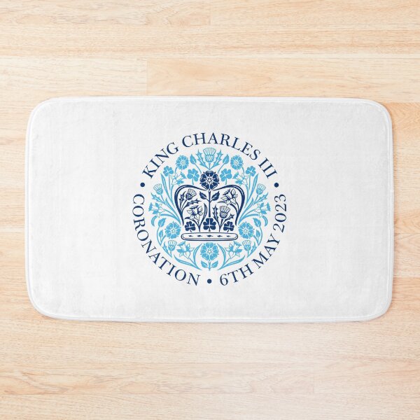 Item preview, Blue Royal Coronation Emblem Of King Charles III Commemorative designed and sold by Tee-Nee-Bash.