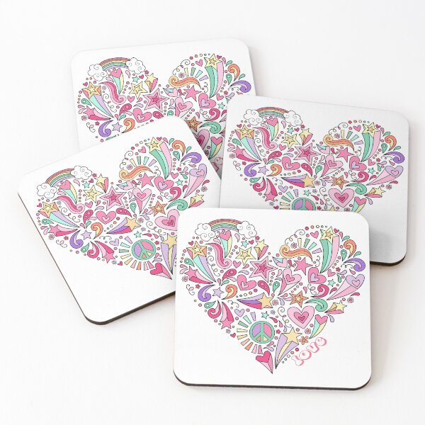 Item preview, Colourful  Heart - Love  designed and sold by CreativNode.