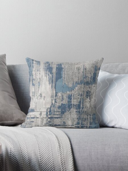Item preview, Abstract Blues and Grays designed and sold by ZedColors.