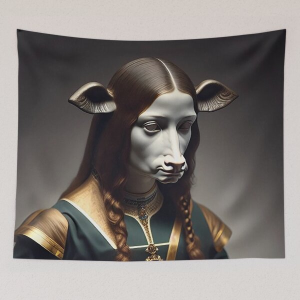 Item preview, Animal Clothing Humanized Artwork designed and sold by artmanikin.