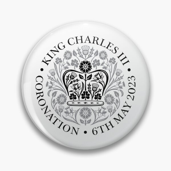 Item preview, Black Edition Royal Coronation Emblem Of King Charles III Commemorative designed and sold by Tee-Nee-Bash.