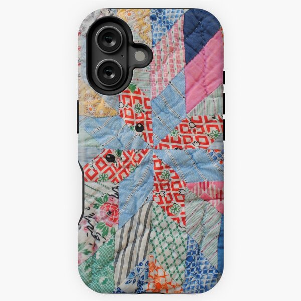 Aperçu de l'œuvre Édredon patchwork vintage, design d'étoile créée et vendue par bluejacaranda.