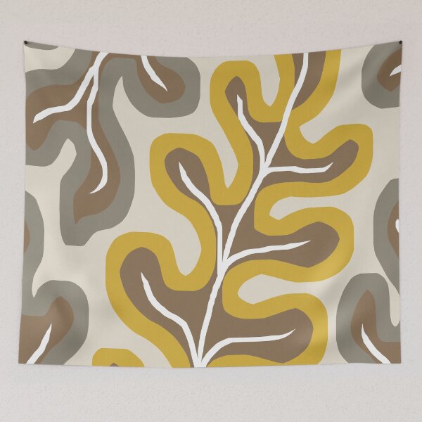 Item preview, Modern Japandi Leaves  designed and sold by Deutschic.
