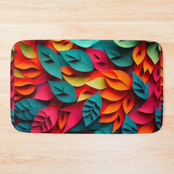 Item preview, Colorful Paper Leaves designed and sold by MichellesMedArt.
