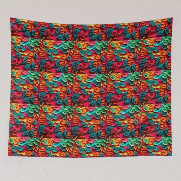 Item preview, Colorful Paper Leaves designed and sold by MichellesMedArt.